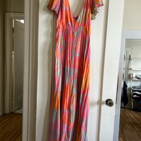 Veda Tropical Print Dress - Picture 4 of 5